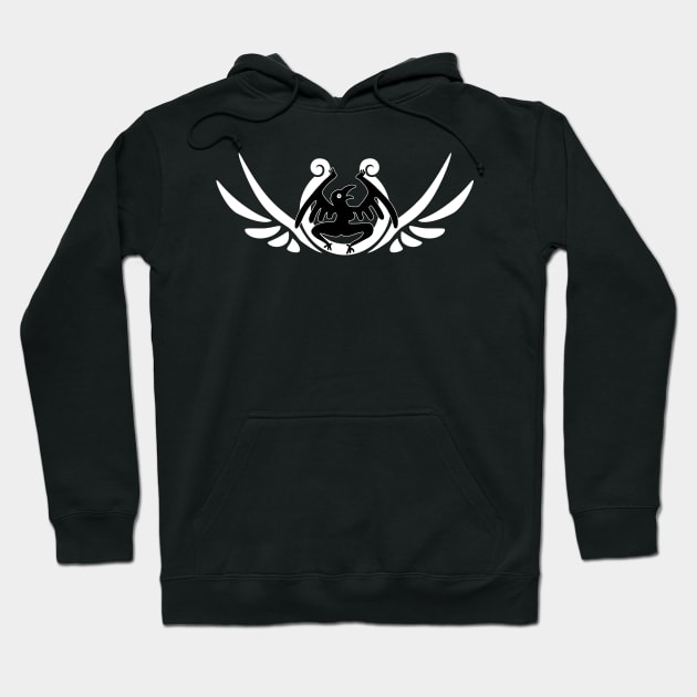 Crow Sigil Hoodie by Itzcacalotl